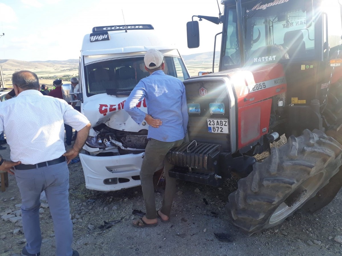 Elazığ’da trafik kazası