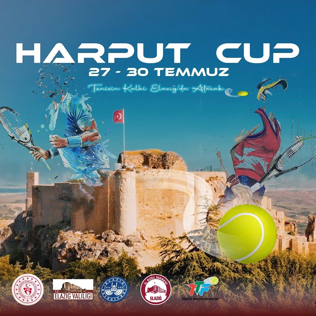 Harput Cup Tenis Turnuvası başlıyor
