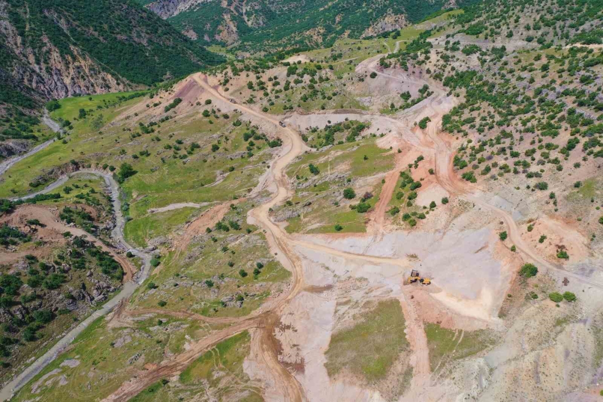 Cevizlidere Barajı’nda çalışmalar sürüyor
