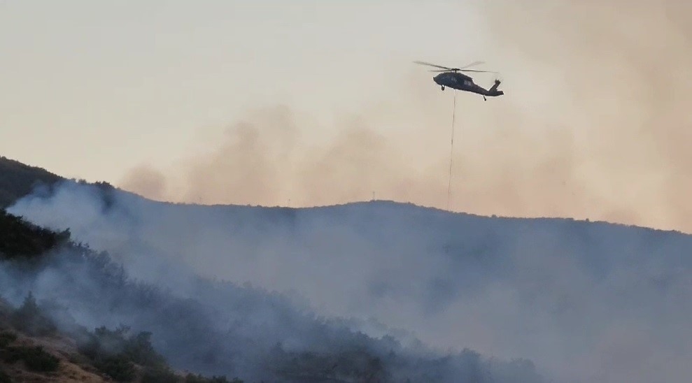 Bingöl’deki orman yangını kontrol altına alındı, soğutma çalışmaları yapılıyor

