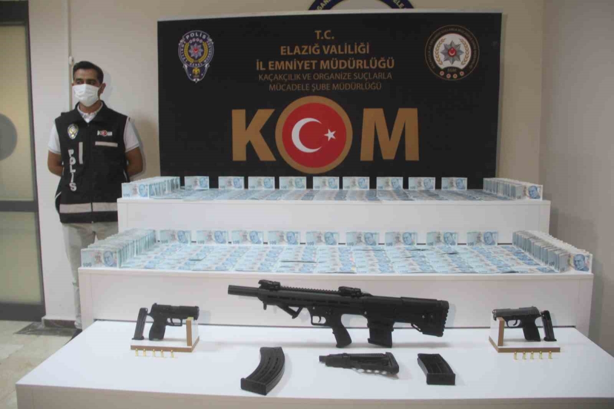 Elazığ’da sahte para ve silah ticaretine yönelik operasyon: 6  gözaltı
