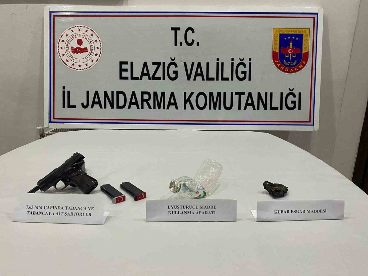 Elazığ’da uyuşturucu operasyonu: 2 gözaltı

