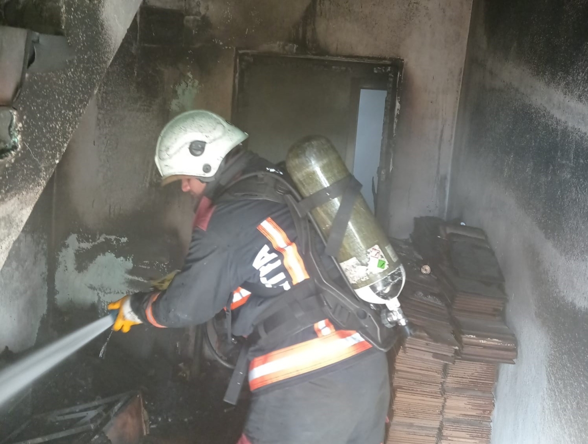Malatya’da ev yangını maddi hasara neden oldu

