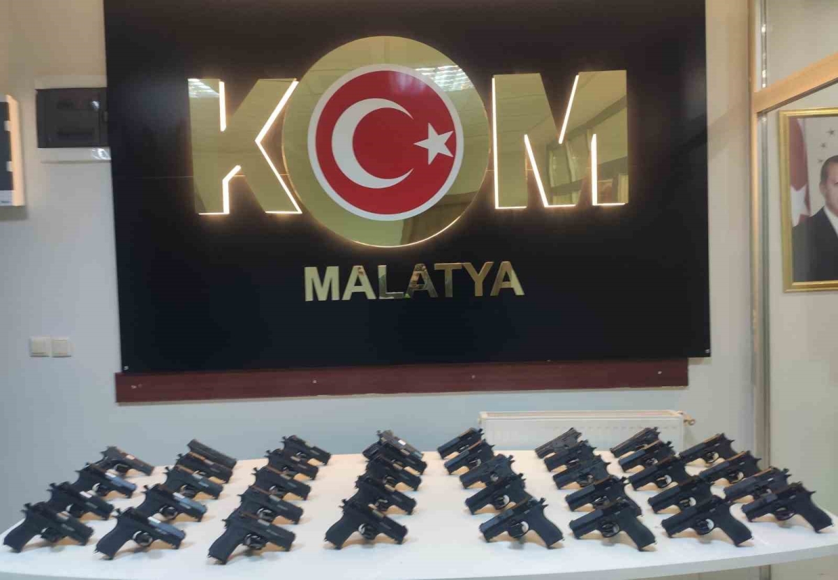 Malatya’da silah kaçakçılığında 3 şüpheli yakalandı
