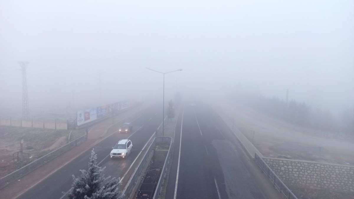 Malatya’da yoğun sis etkili oluyor
