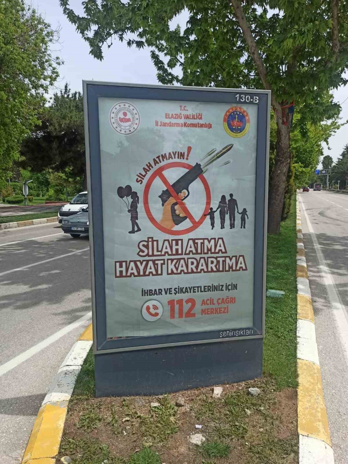 Jandarmadan anlamlı mesaj
