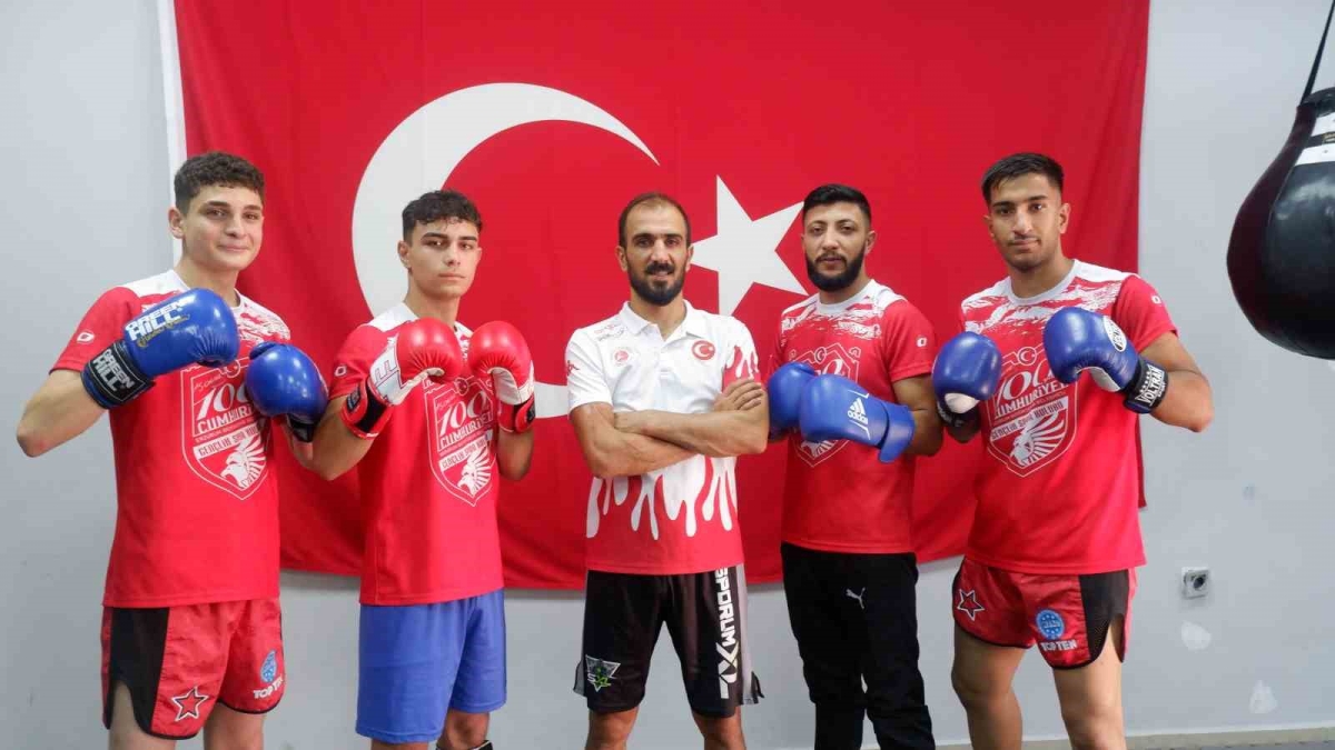 Milli kick boks sporcularının hedefi olimpiyatlar
