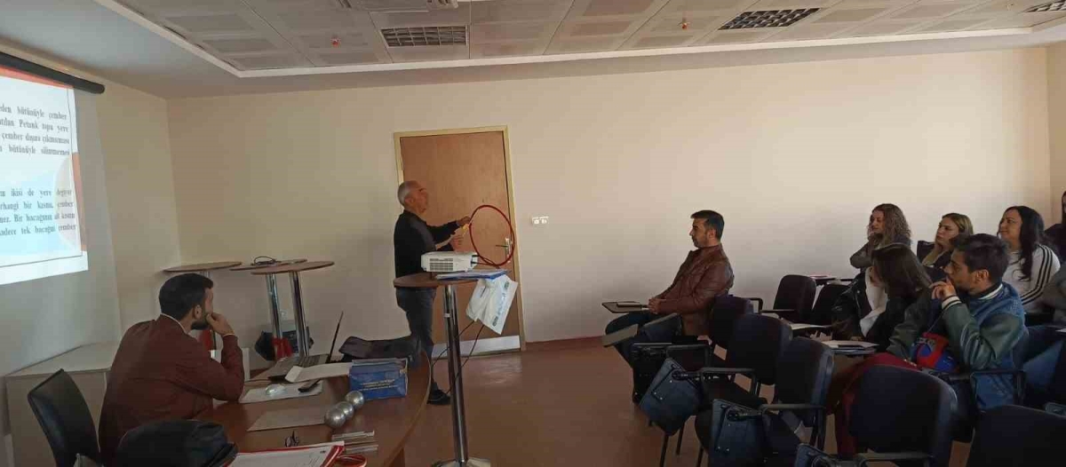 Elazığ’da bocce hakem kursu Başladı
