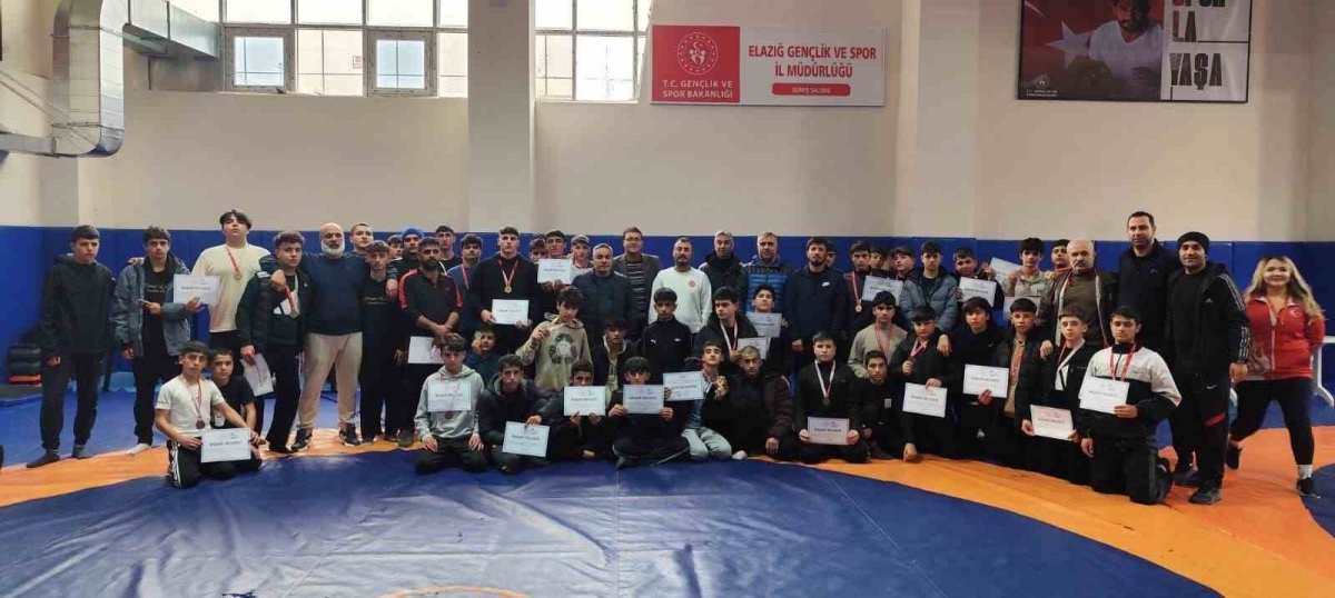 Elazığ’da basketbol ve güreş müsabakaları tamamlandı
