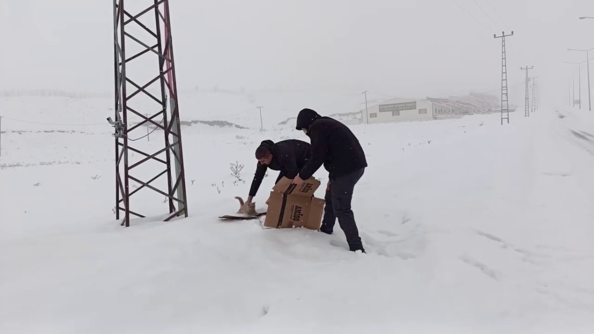 Erzurum polisinden yürekleri ısıtan hareketler
