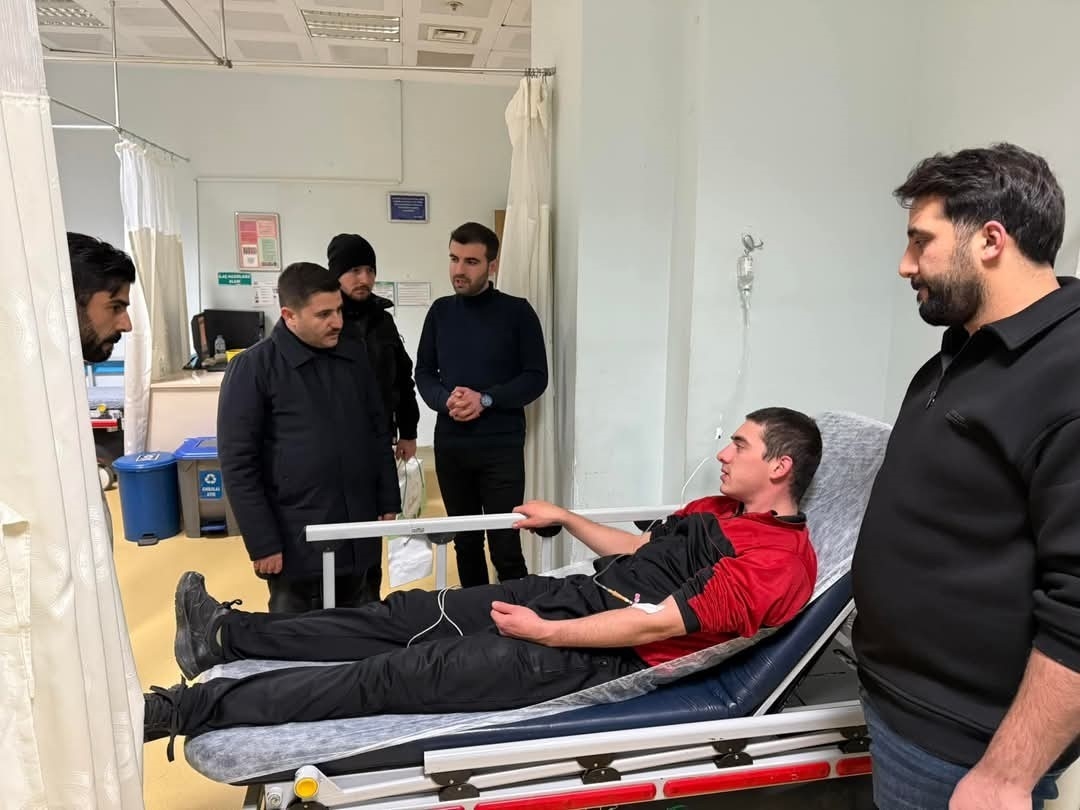Kaymakam Bulut, yeni yıla görevi başındaki ekiplerle girdi
