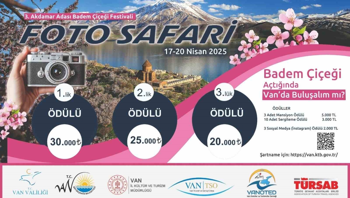 Van’da ödüllü ‘Foto Safari’ yarışması başlıyor
