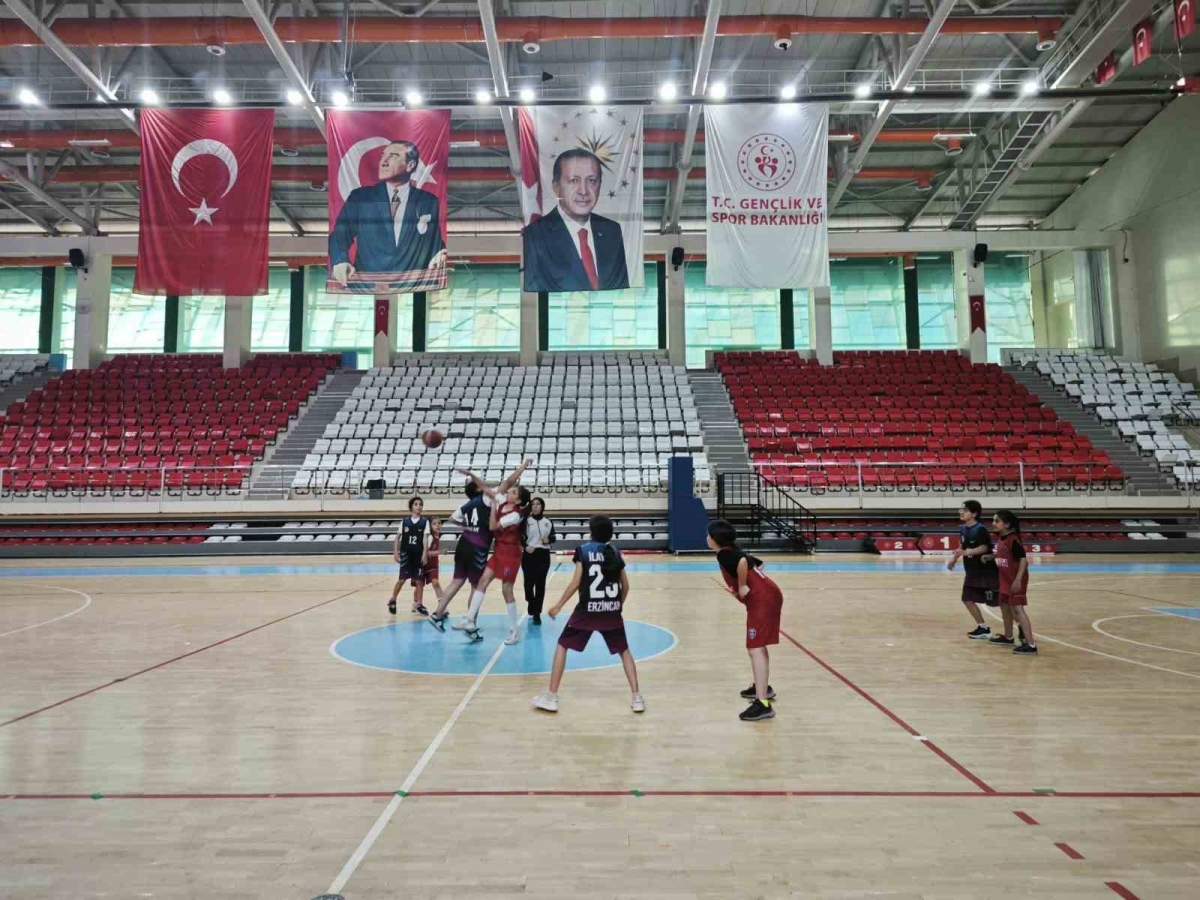 Erzincan’da 23 Nisan Basketbol heyecanı yaşandı
