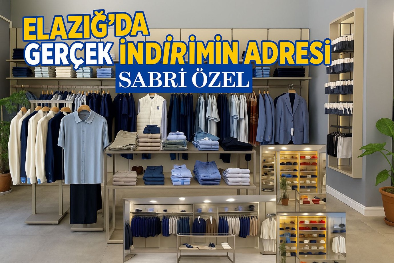 Gerçek indirim Sabri Özel’de