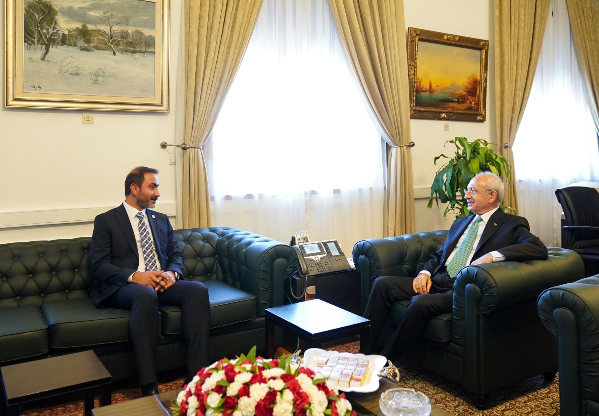 Başkan Duran, Genel Başkan Kılıçdaroğlu ile görüştü