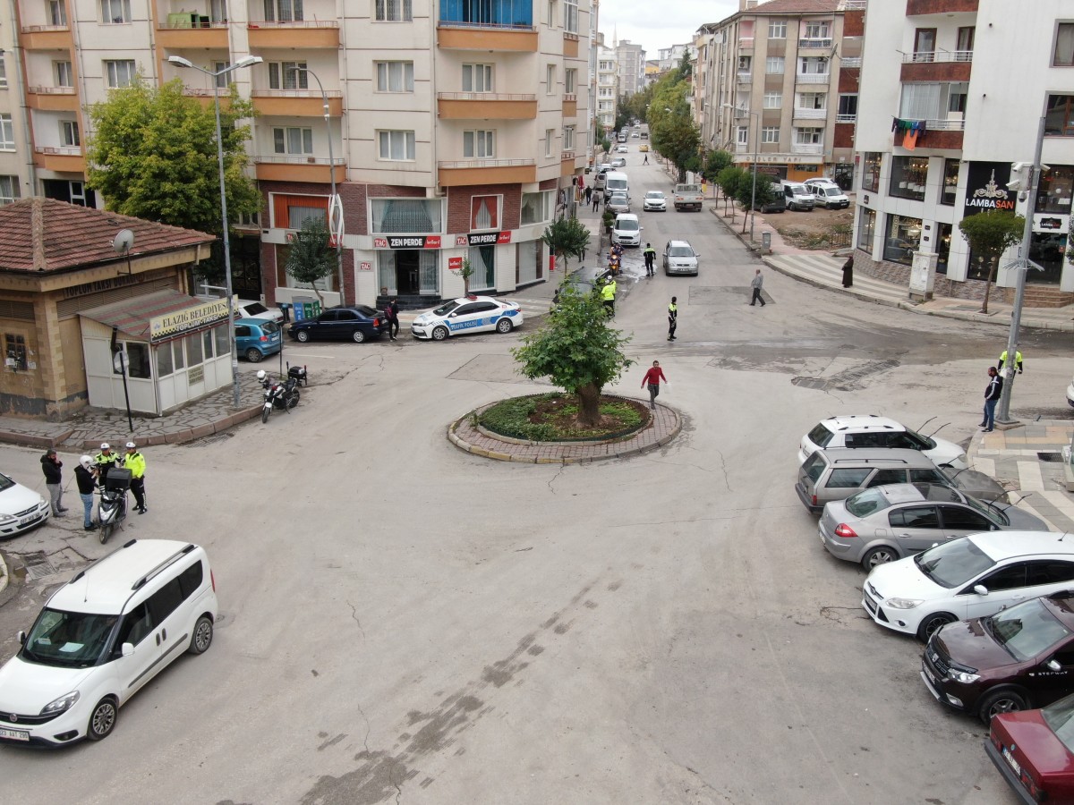 Dron destekli şok trafik denetimi   