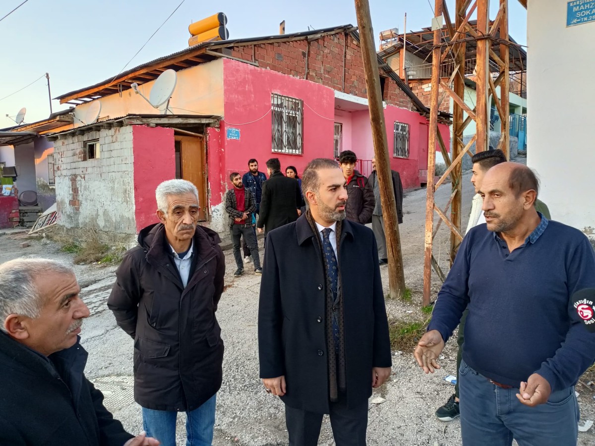 Deva Partisi’nden Karşıyaka Mahallesine ziyaret