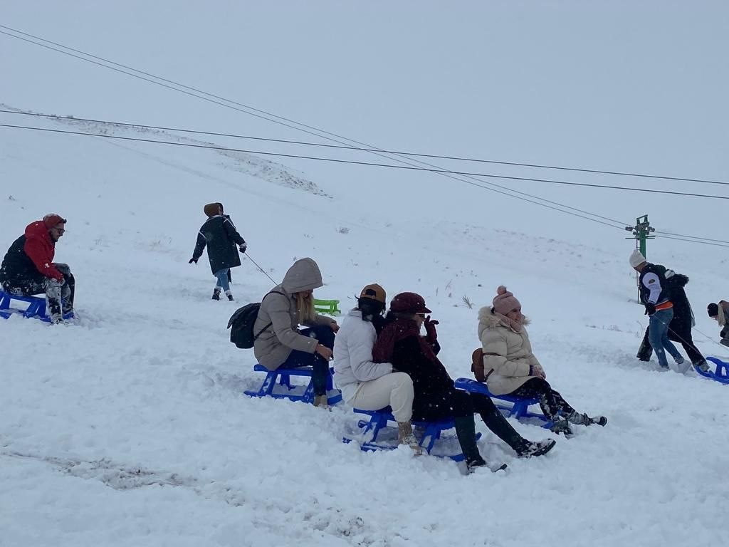 Kayak merkezinde sezon açıldı   