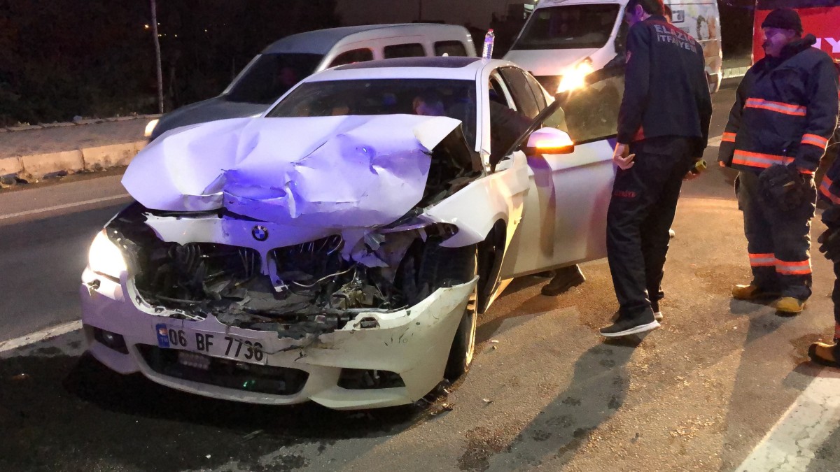 Elazığ’da trafik kazası: 2 yaralı   