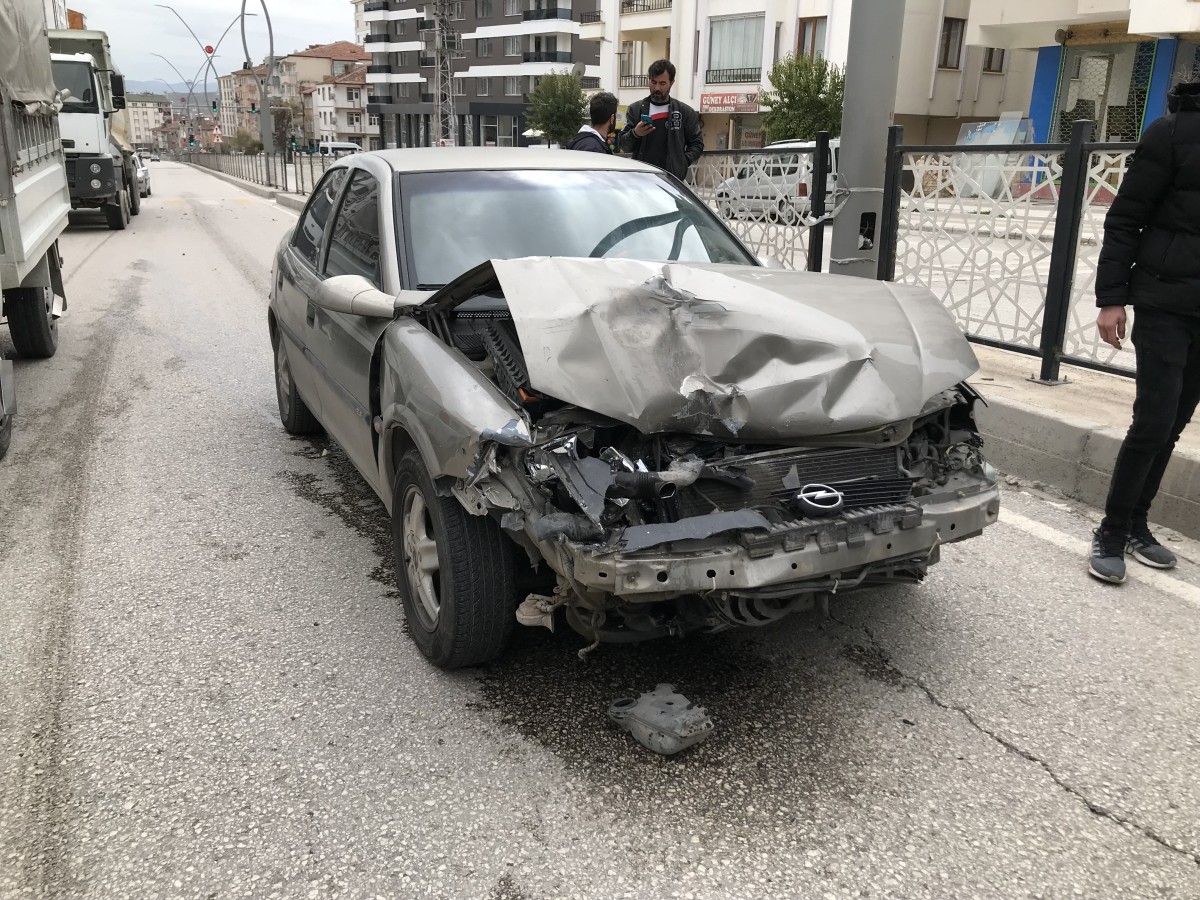 Elazığ’da trafik kazası: 1 yaralı 