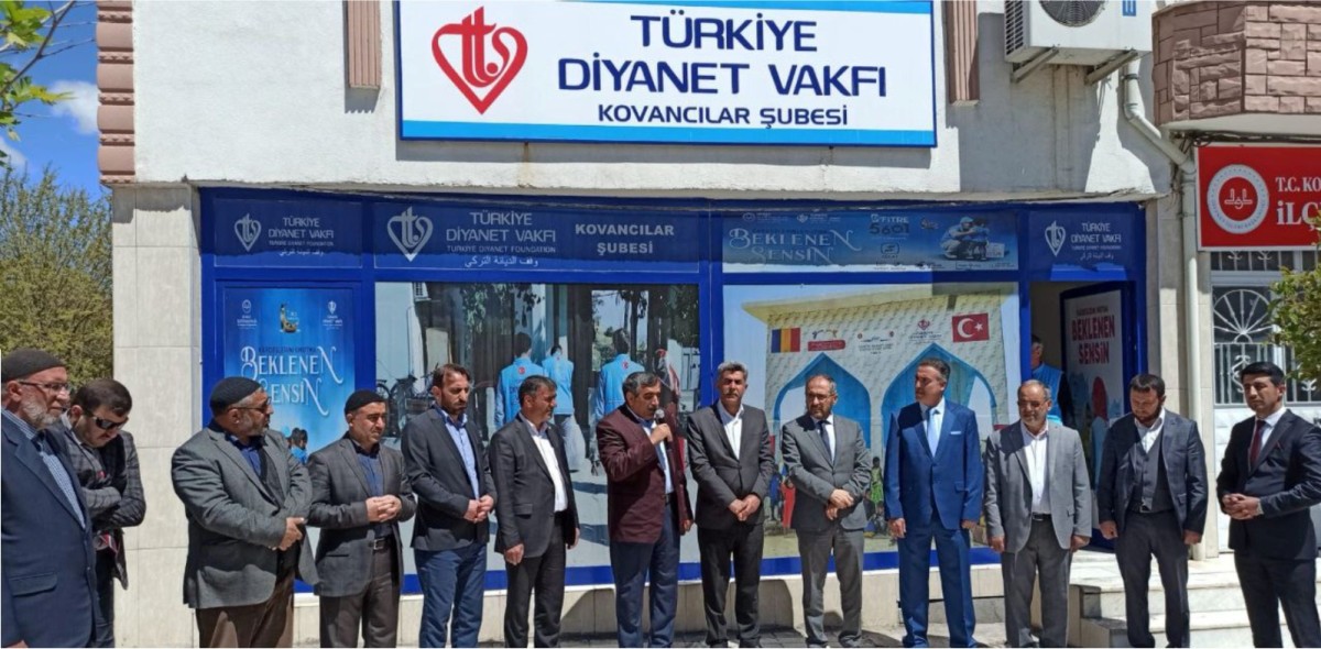 Türkiye Diyanet Vakfı Kovancılar bürosunun açılışı gerçekleştirildi!