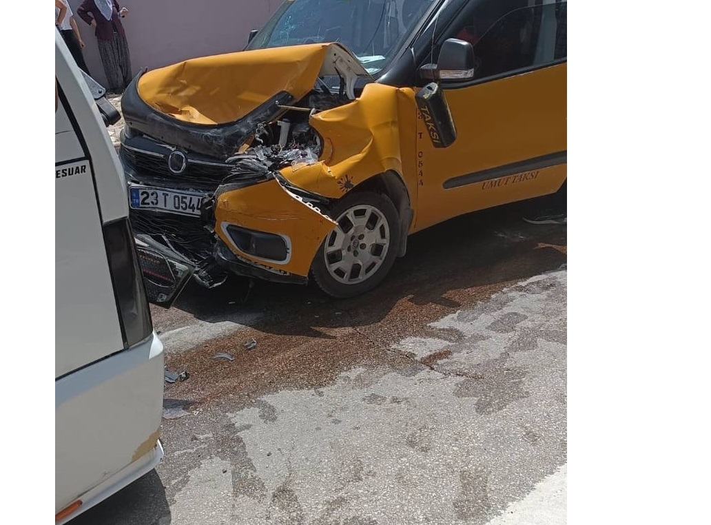 Elazığ’da trafik kazası: 1 yaralı   