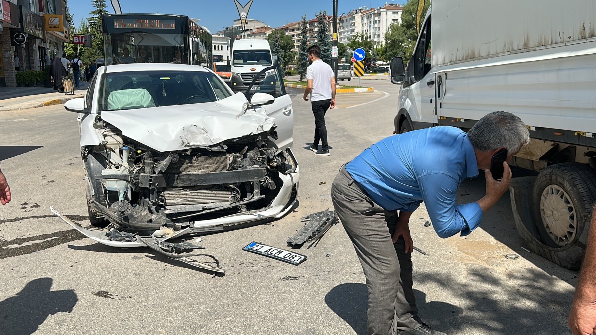 Elazığ’da trafik kazası   