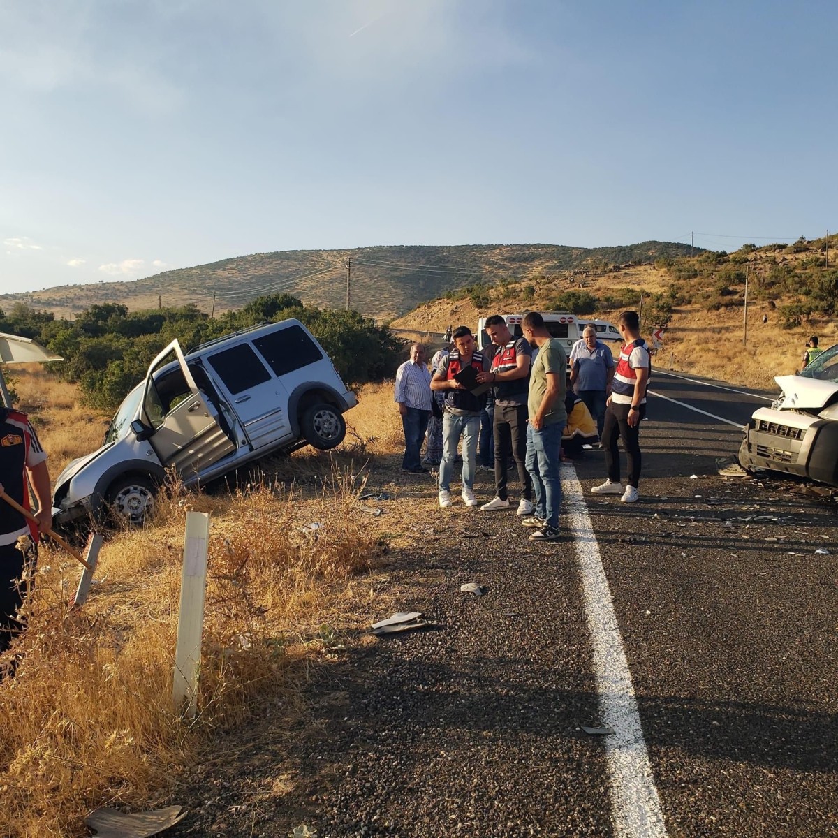 Elazığ’da feci kaza: 9 yaralı
