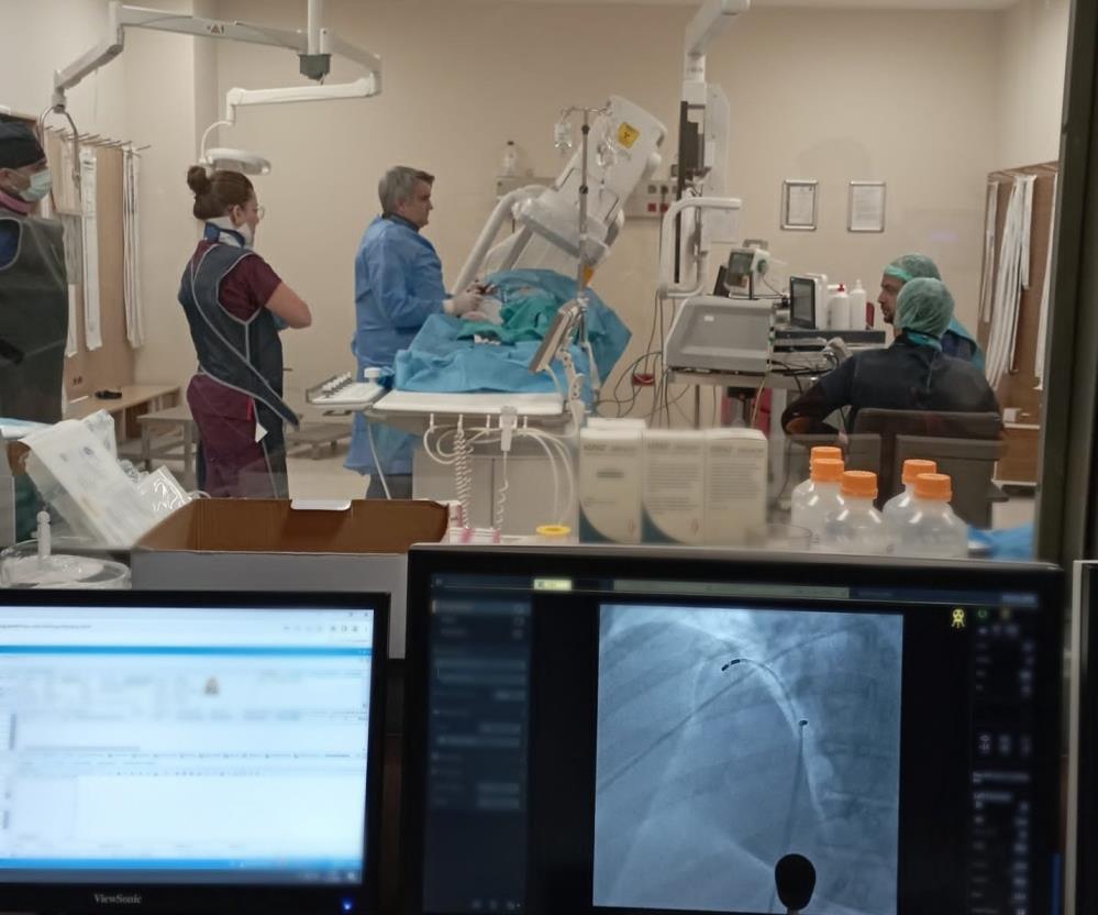 Elazığ Fethi Sekin Şehir Hastanesinde ablasyon yöntemi ile kalp çarpıntısı tedavisi yapıldı
