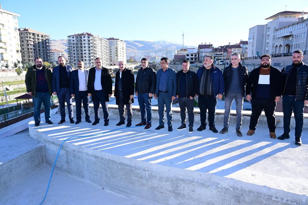 MHP Malatya teşkilatı Başkan Güder’in yatırımlarını gezdi
