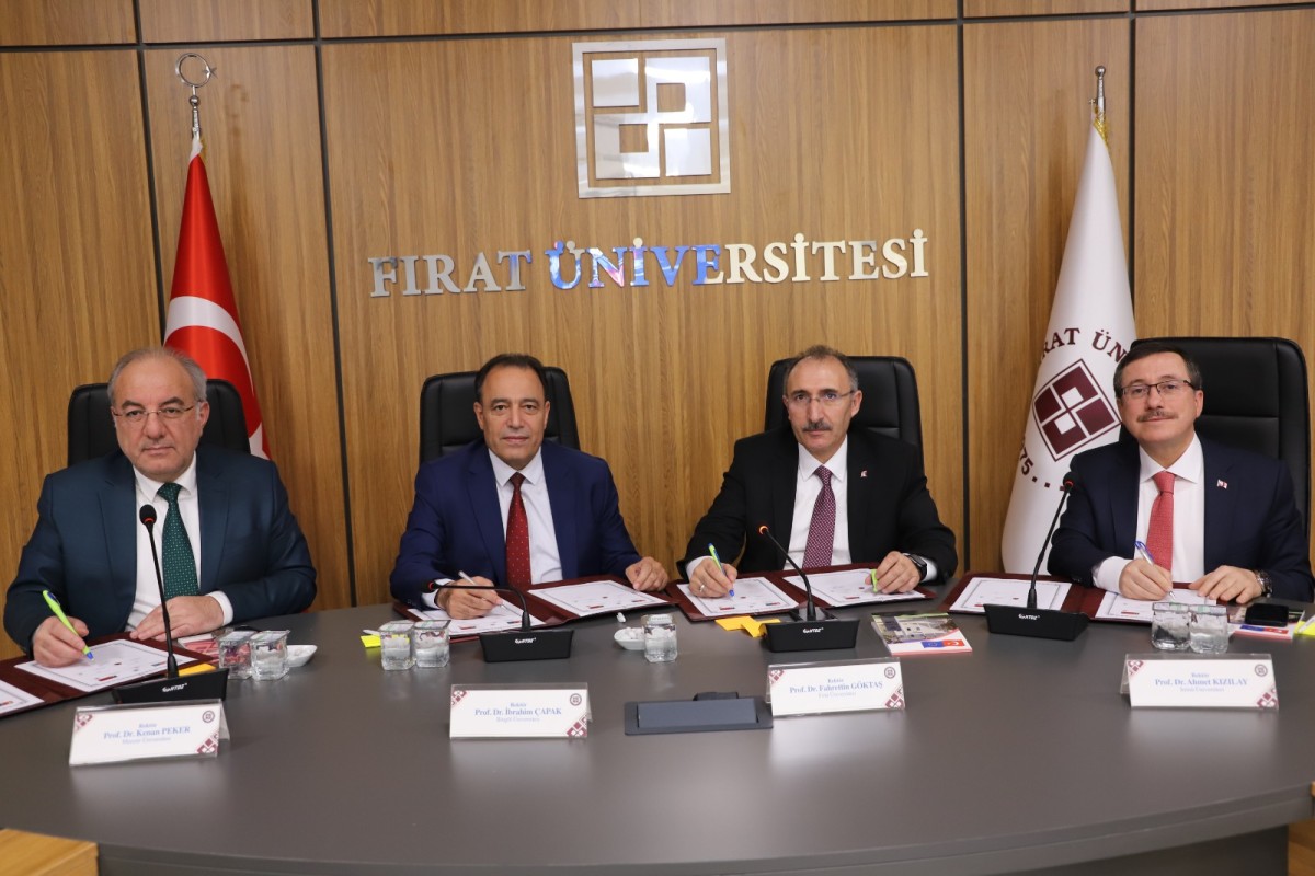 Bölge üniversiteleri Fırat Üniversitesi Koordinatörlüğünde bir araya geldi