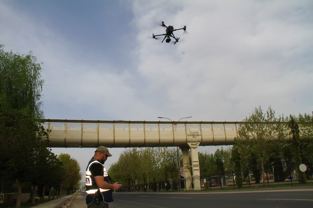 Drone destekli trafik denetimi  