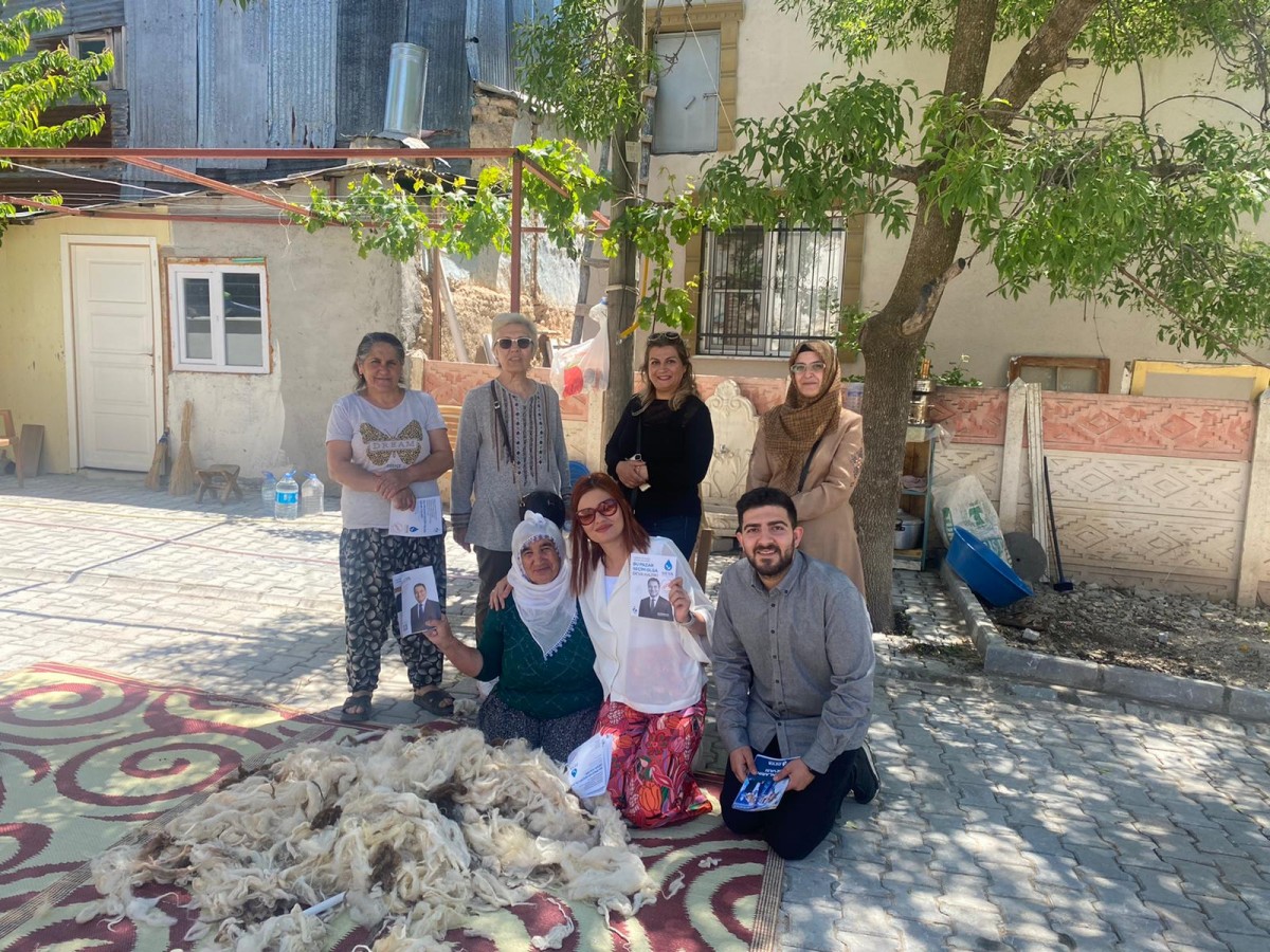 Deva kadınları Şahinkaya’da