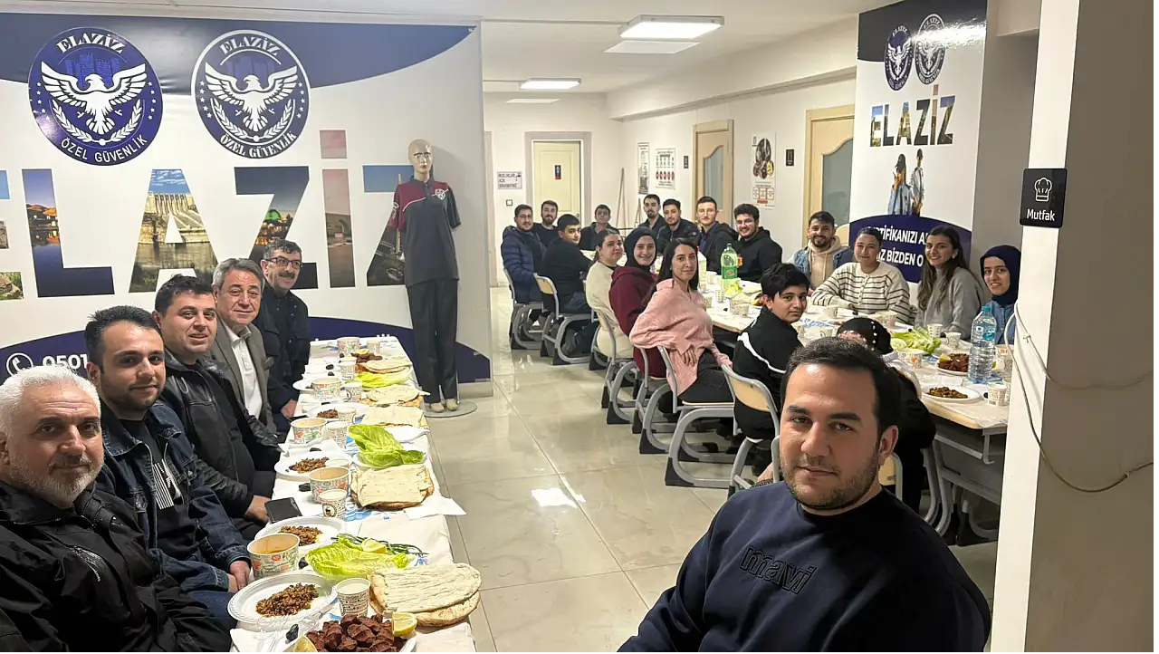 Geleceğin koruyucuları aynı sofrada: El-Aziz Özel Güvenlik'te geleneksel iftar