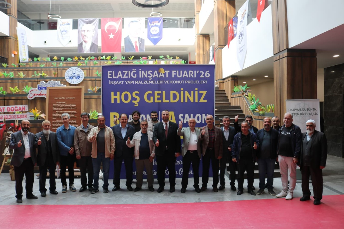 Saadet Partisi Elazığ Teşkilatı inşaat fuarında sektör temsilcileriyle buluştu