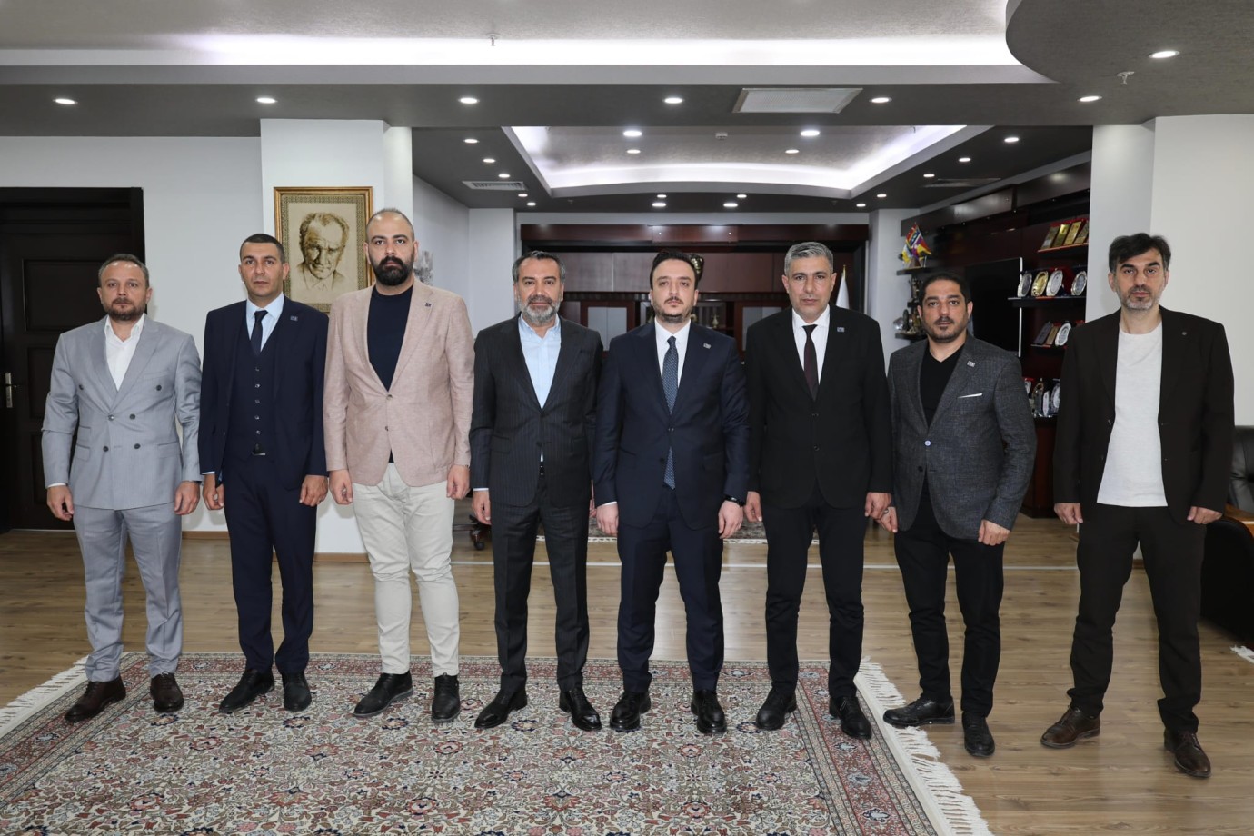 Anahtar Parti’den Başkan Şerifoğulları’na ziyaret