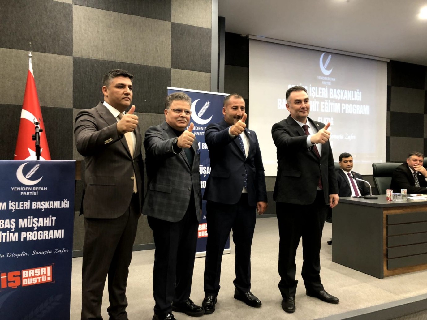 Yeniden Refah Partisi Keban İlçe Başkanlığı görevine Hasan Kaya atandı