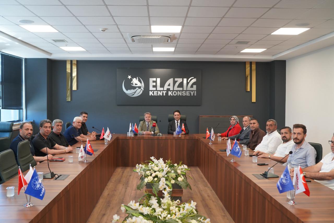 Nurullah Öner’den Elazığ Kent Konseyi’ne ziyaret