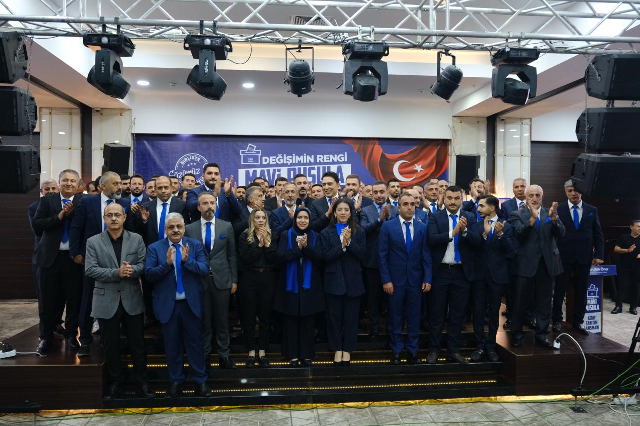 Nurullah Öner’in aday tanıtımına yoğun katılım: Yaklaşık 2 bin kişi aynı salonda buluştu