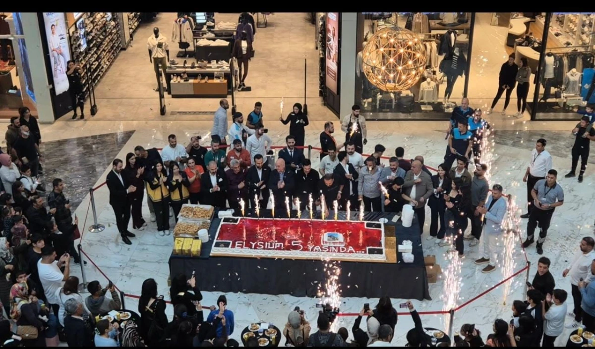 Elysium AVM, 5. Yaşını kutluyor