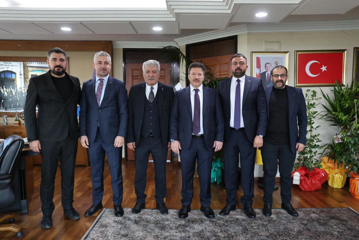 Elazığ Emlakçılar Esnaf Odası’ndan Ankara ziyaretleri